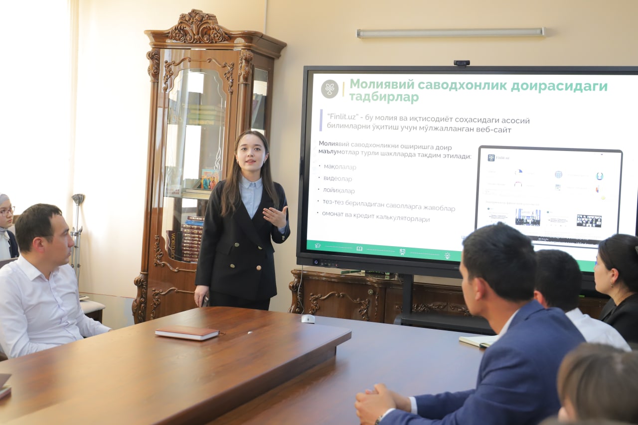 A financial literacy workshop was held