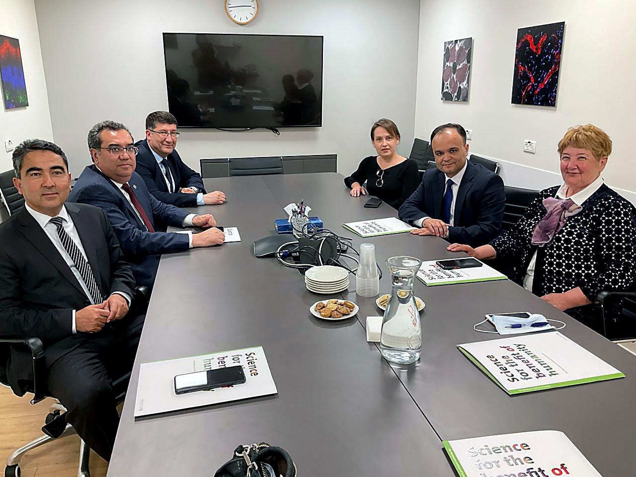 urdu.uz, O’zbekiston delegatsiyasi Veysman fan institutiga tashrif buyurdi