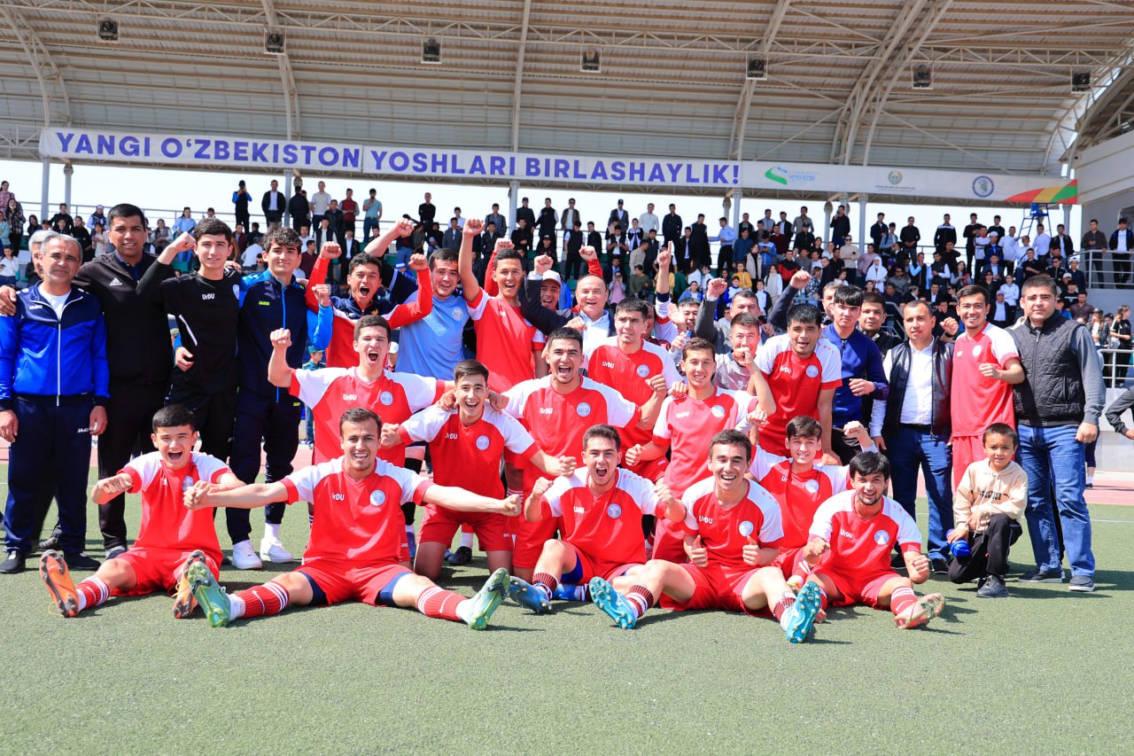 urdu.uz, Xorazm viloyati "Universiada" sport musobaqalarining futbol boʻyicha respublika final bosqichiga mezbonlik qildi