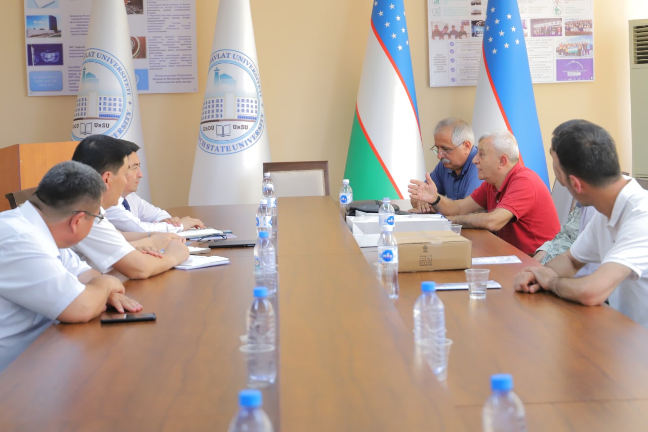 urdu.uz, Turkiya delegatsiyasi aʼzolari Urganch davlat universitetiga tashrif buyurdilar