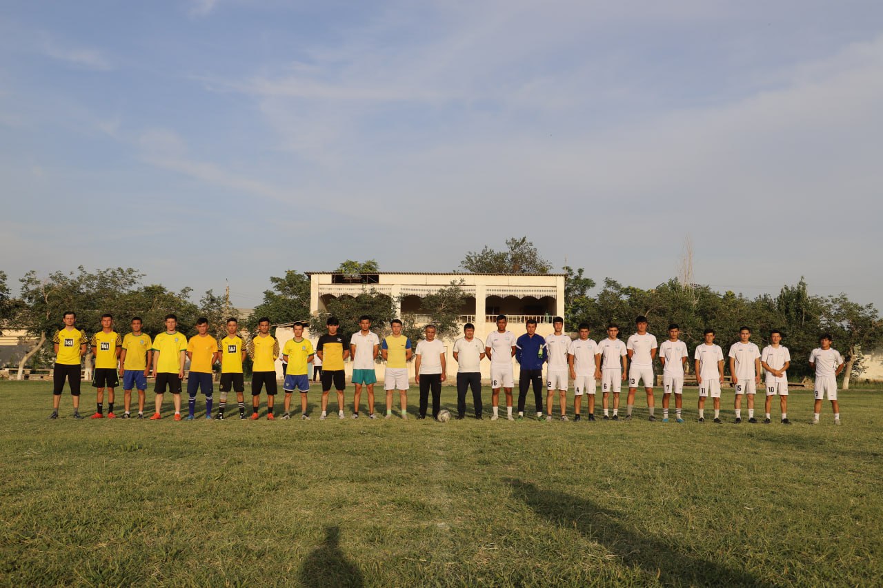 The final football matches of the 