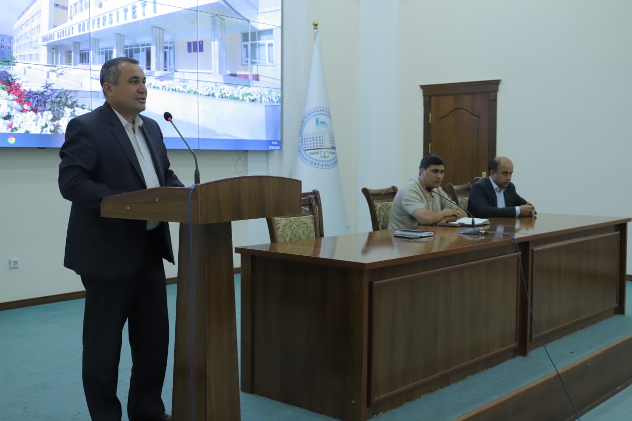 Tyutorlar faoliyati ва yoshlar masalalari yuzasidan yigʻilish oʻtkazildi