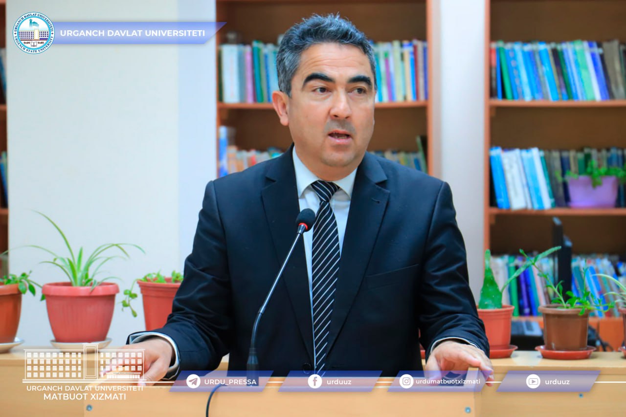 A meeting with talented students was held