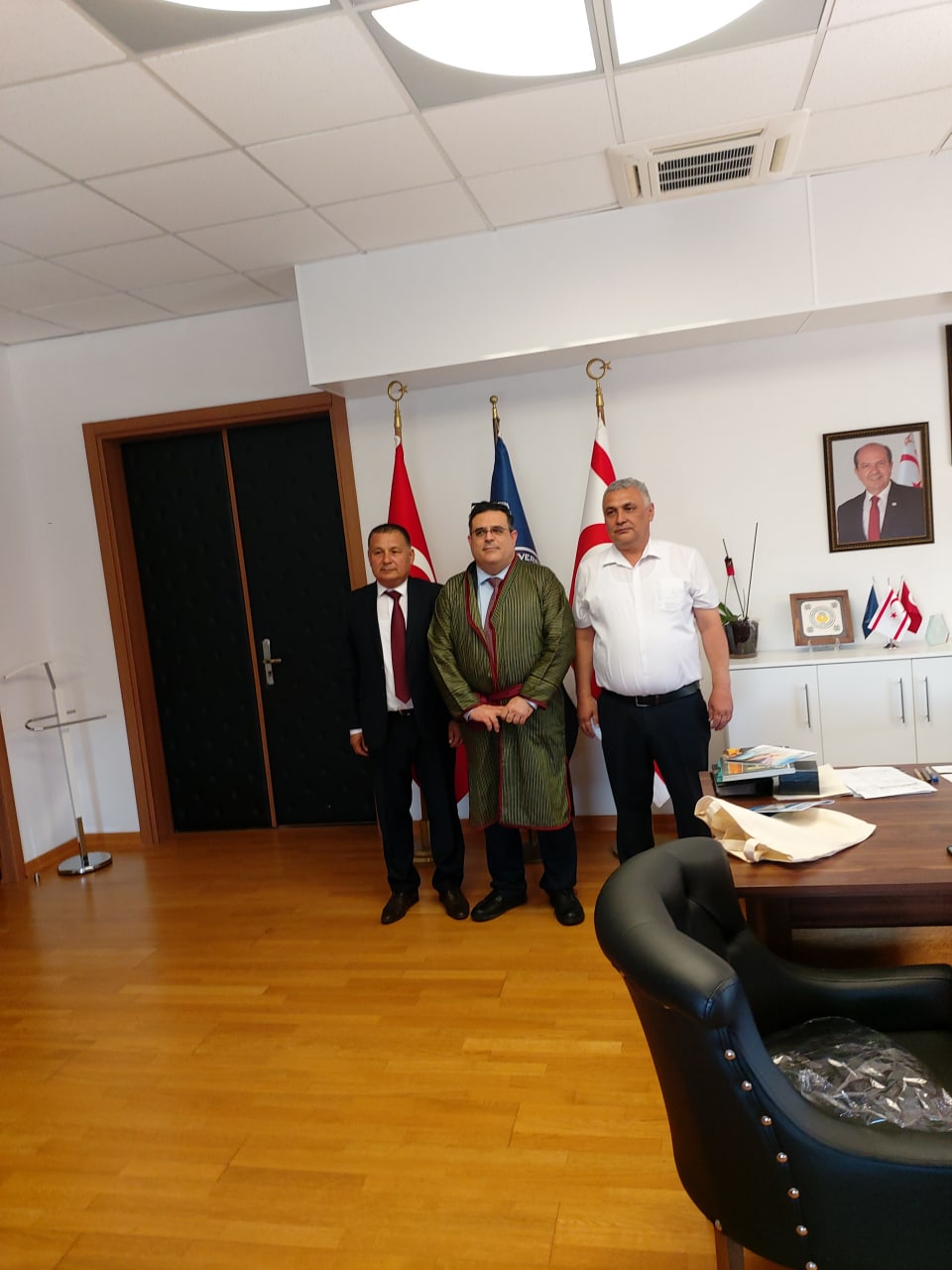 urdu.uz, Sharqiy O‘rtayer dengizi universiteti rektori bilan uchrashuv bo‘lib o‘tdi