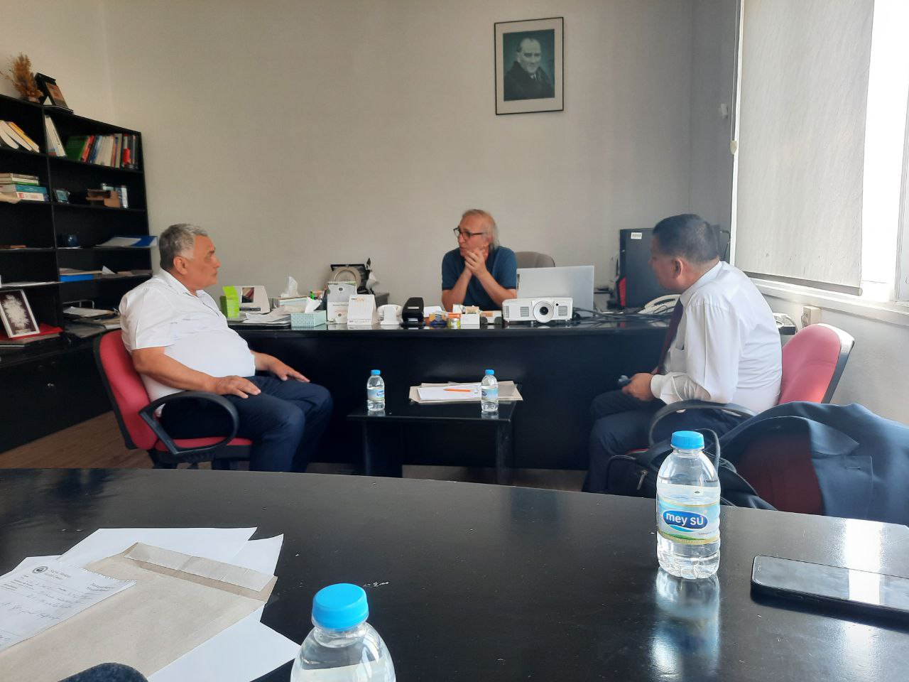 urdu.uz, Sharqiy O‘rtayer dengizi universiteti rektori bilan uchrashuv bo‘lib o‘tdi