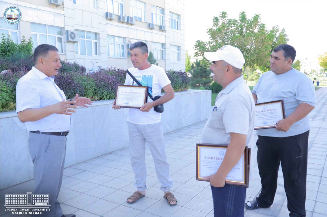 urdu.uz, Urganch davlat universitetida kasbiy (ijodiy) imtihonlar o’z yakuniga yetdi