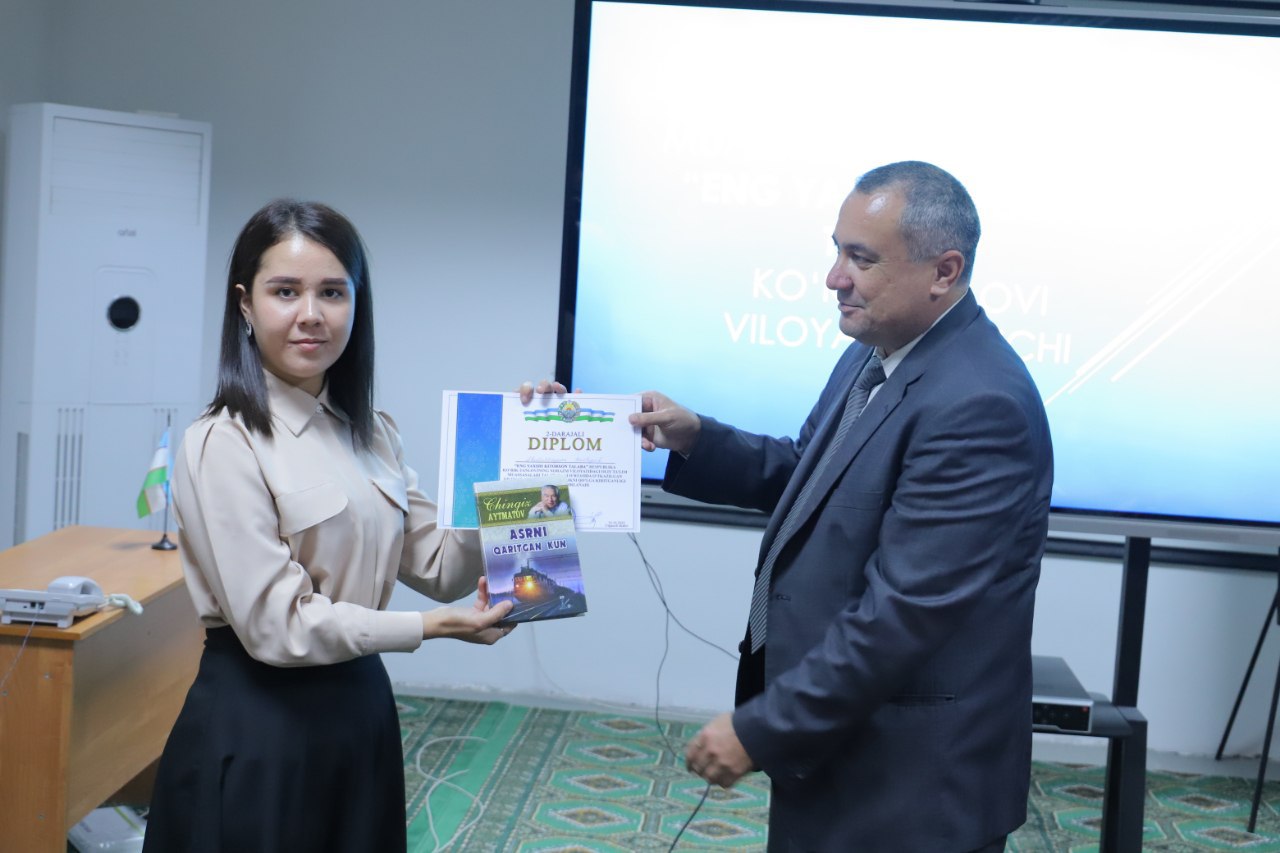 “Eng yaxshi kitobxon talaba” respublika koʻrik-tanlovining viloyat bosqichi oʻtkazildi;urdu.uz