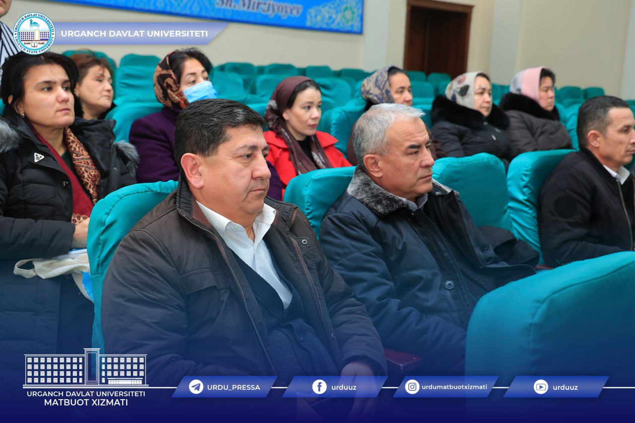 urdu.uz, Bugun Urganch davlat universiteti tyutorlari uchun doimiy seminar ishining  navbatdagi mashgʻulotlari boʻlib oʻtdi