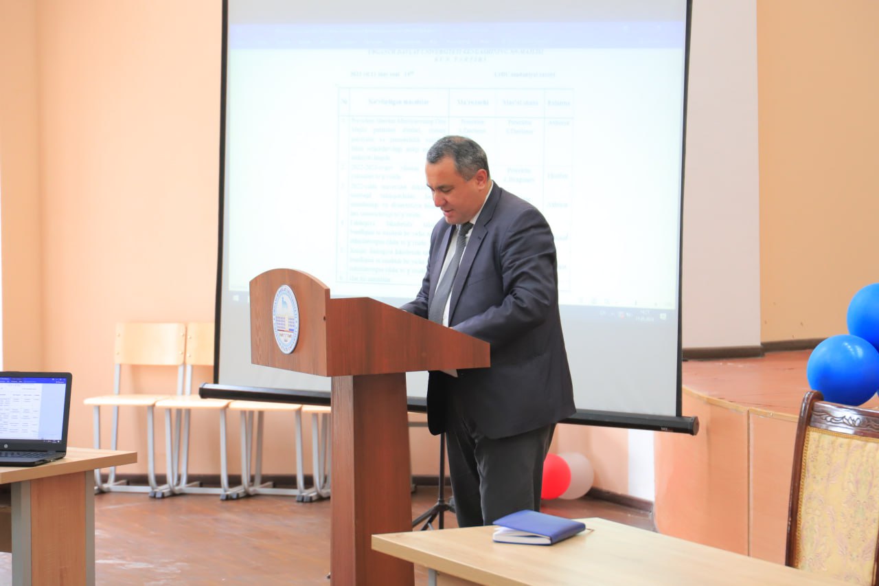 urdu.uz, Urganch davlat universiteti kengashining 9-majlisi boʻlib oʻtdi
