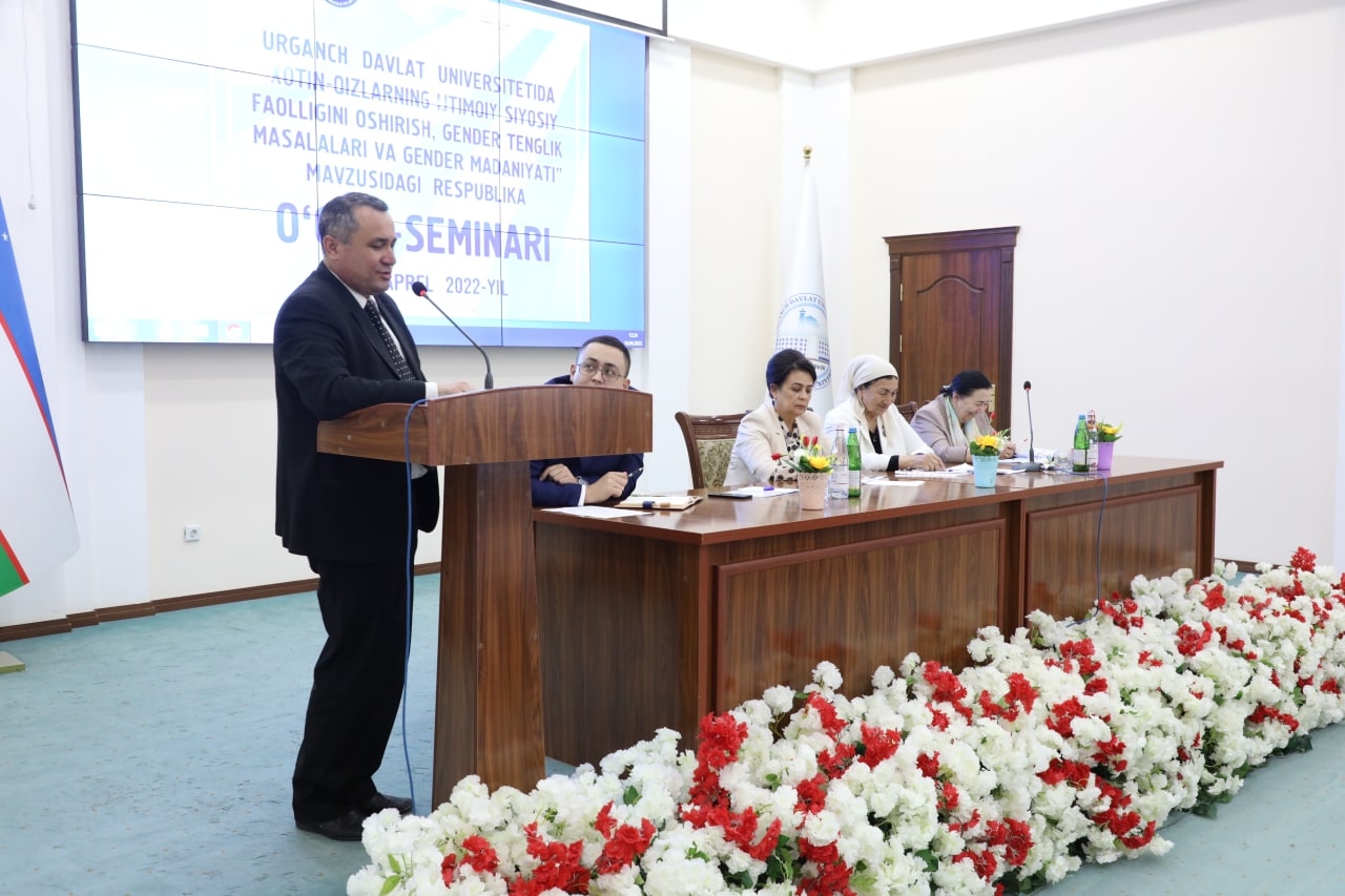 urdu.uz,  «Xotin-qizlarning ijtimoiy siyosiy faolligini oshirish, gender tenglik masalalari va gender madaniyati» mavzusidagi respublika o‘quv-seminari davom etmoqda