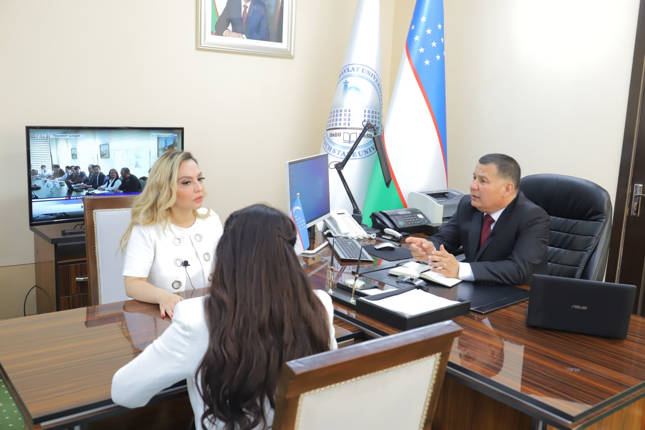 urdu.uz, Turkiyaning “TUTV” telekanali jurnalisti UrDUda