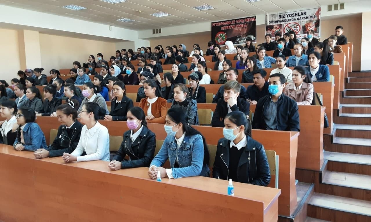 urdu.uz, “Giyohvandlik – asr vabosi, undan yoshlarimizni asraylik!” mavzusidagi targ‘ibot tadbiri