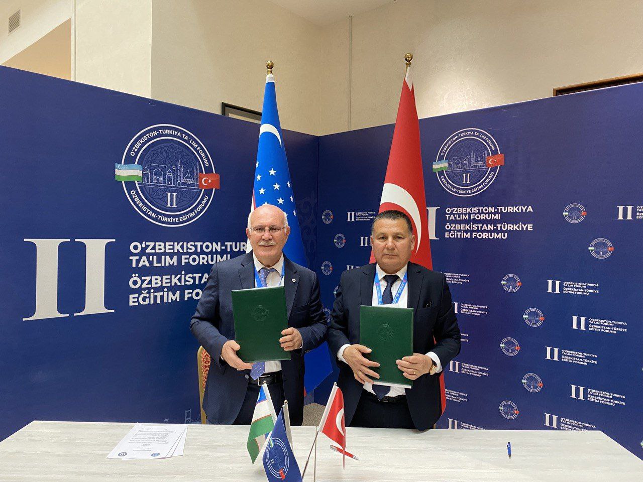 Турция-Узбекистан: в рамках II образовательного форума подписано 2 меморандума