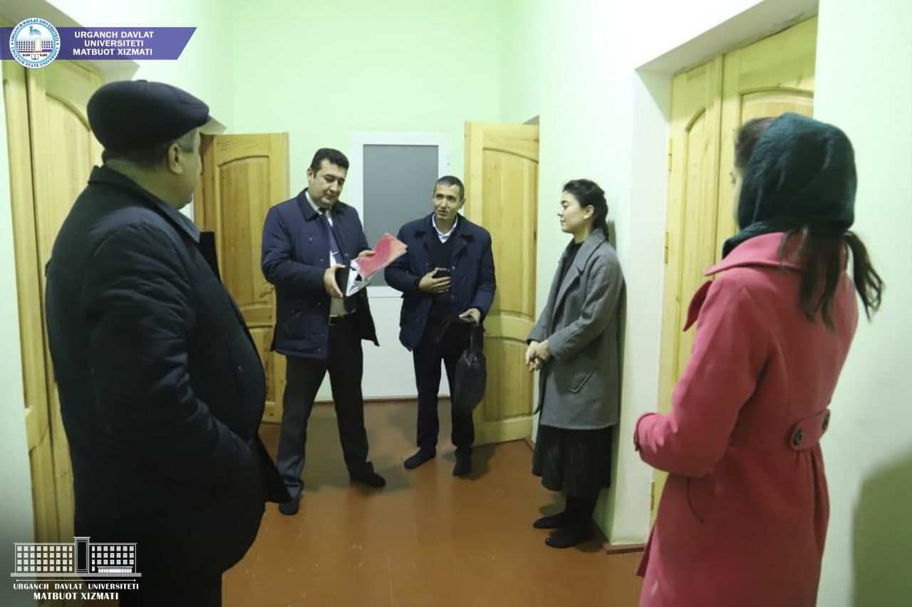 urdu.uz, Xorazm viloyati  OTMlariga tashrif buyurgan ishchi guruh aʼzolari UrDU talabalarining ijara uylarini oʻrgandilar