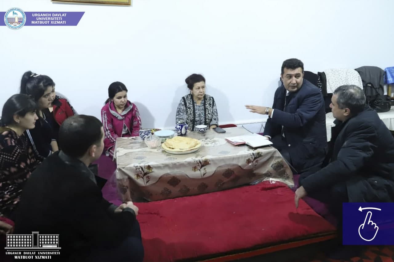 urdu.uz, Xorazm viloyati  OTMlariga tashrif buyurgan ishchi guruh aʼzolari UrDU talabalarining ijara uylarini oʻrgandilar