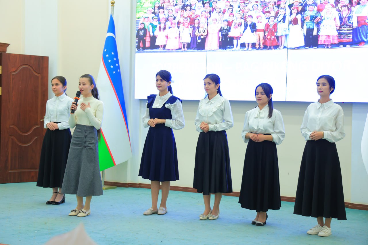 Состоялось культурно-образовательное мероприятие на тему «Узбекистан – толерантная страна»