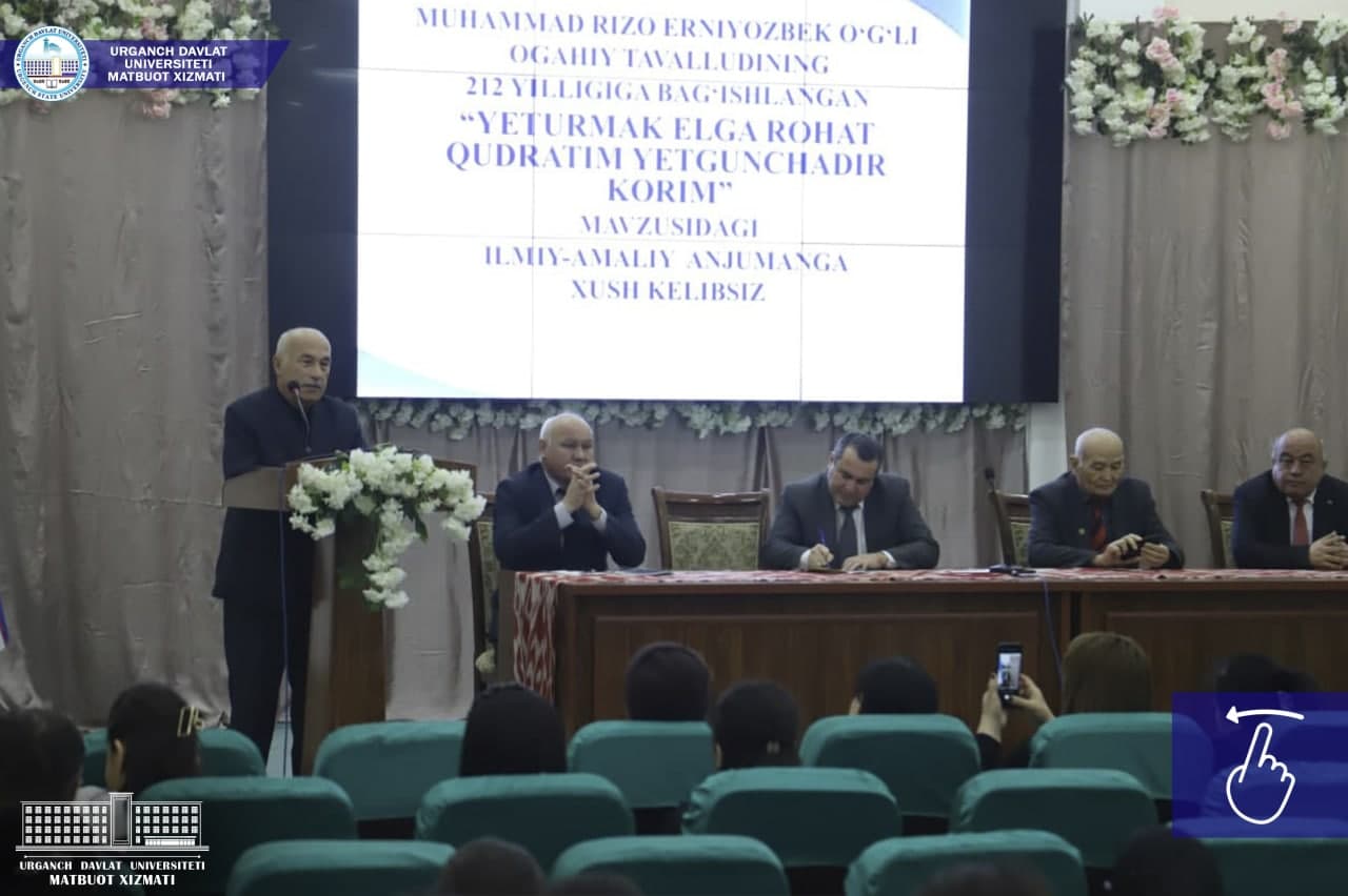 urdu.uz, “YETURMAK ELGA ROHAT QUDRATIM YETGUNCHADIR KORIM” MAVZUSIDA ILMIY-AMALIY ANJUMAN VA “SHEʼRIYAT SHOHSUPASI” KOʻRIK-TANLOVINING FINAL BOSQICHI BOʻLIB OʻTDI