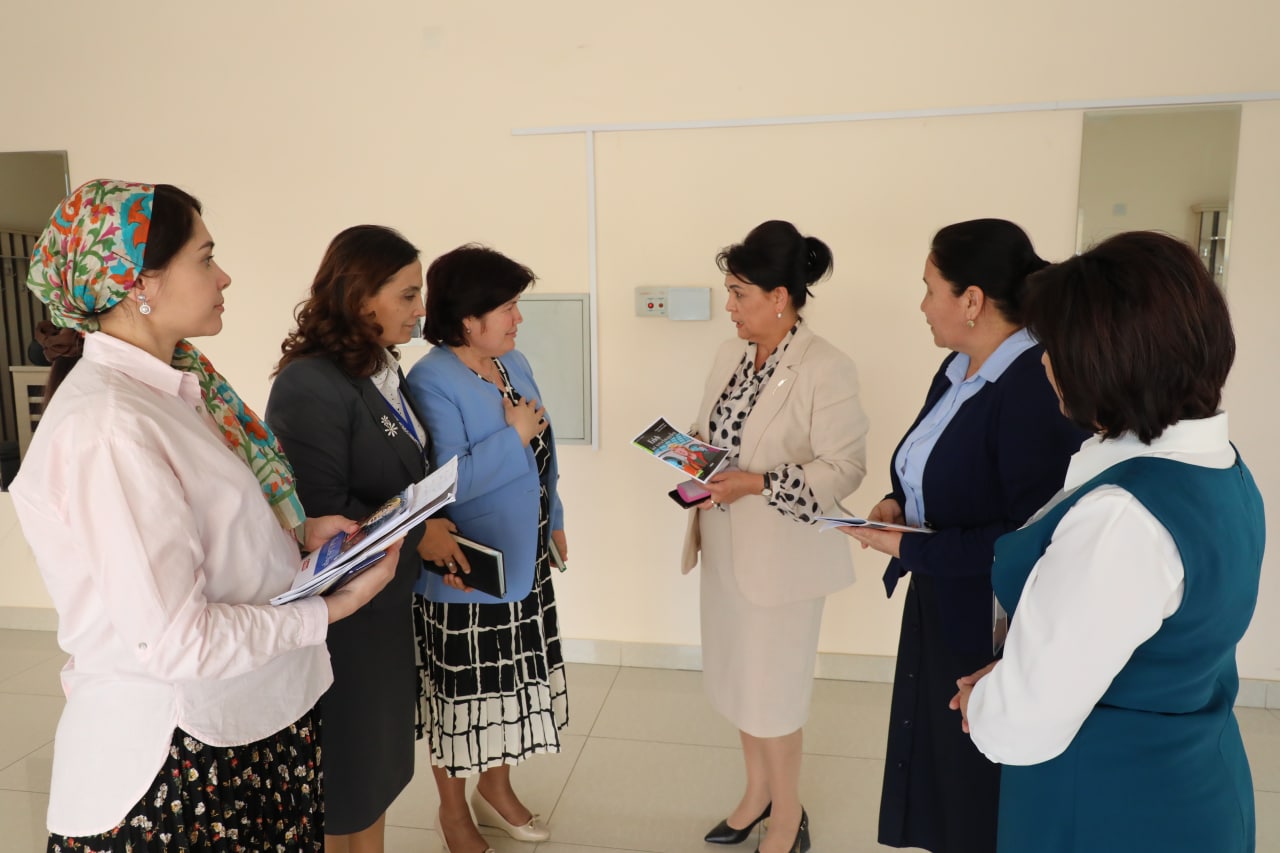 Adviser to the Minister of Higher and Secondary Special Education Odina Jamoldinova got acquainted with the activities of the Department of Theory and Practice of Translation