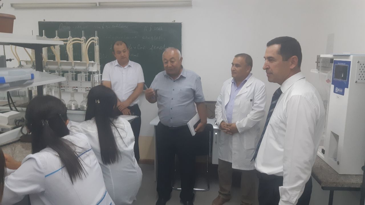 The observation of the working group is underway at Urgench State University