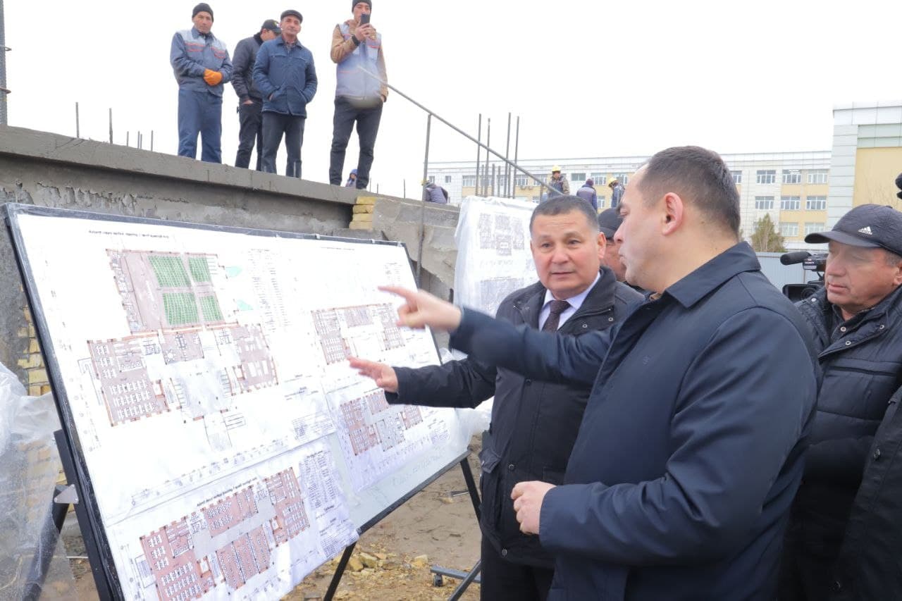Brick-laying ceremony was held of the new academic building at Urgench State University