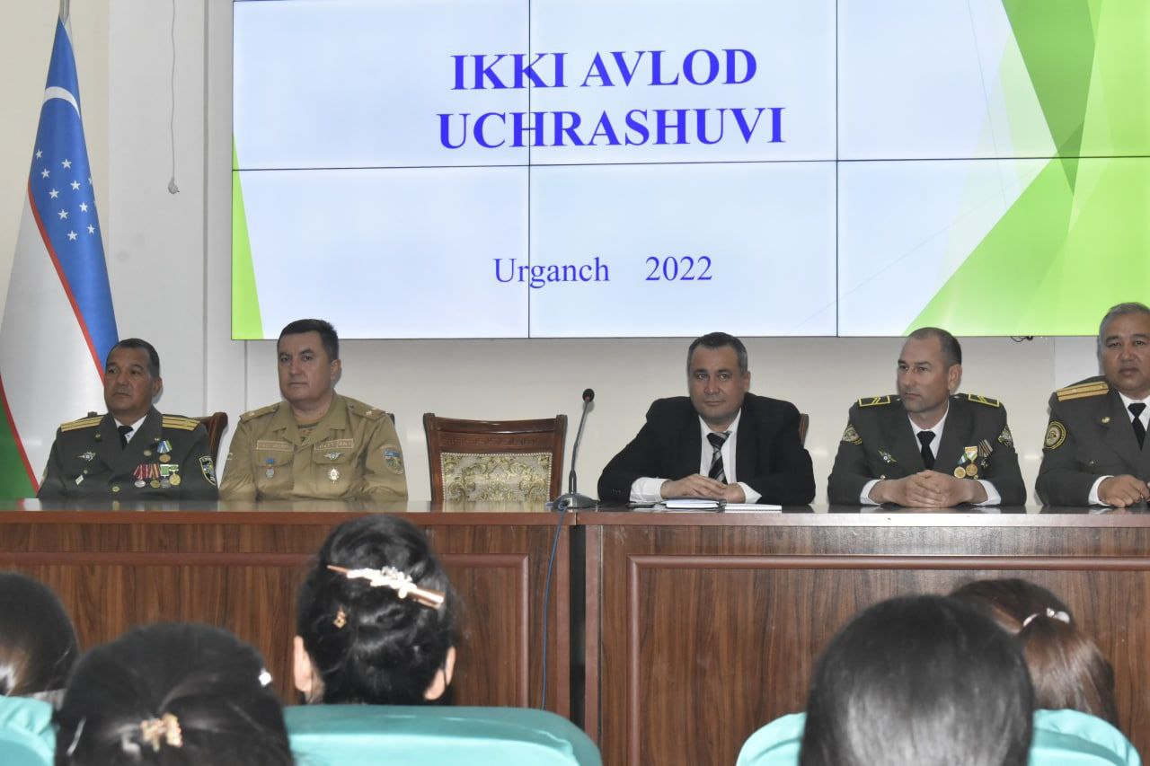 Two generations met at Urgench State University
