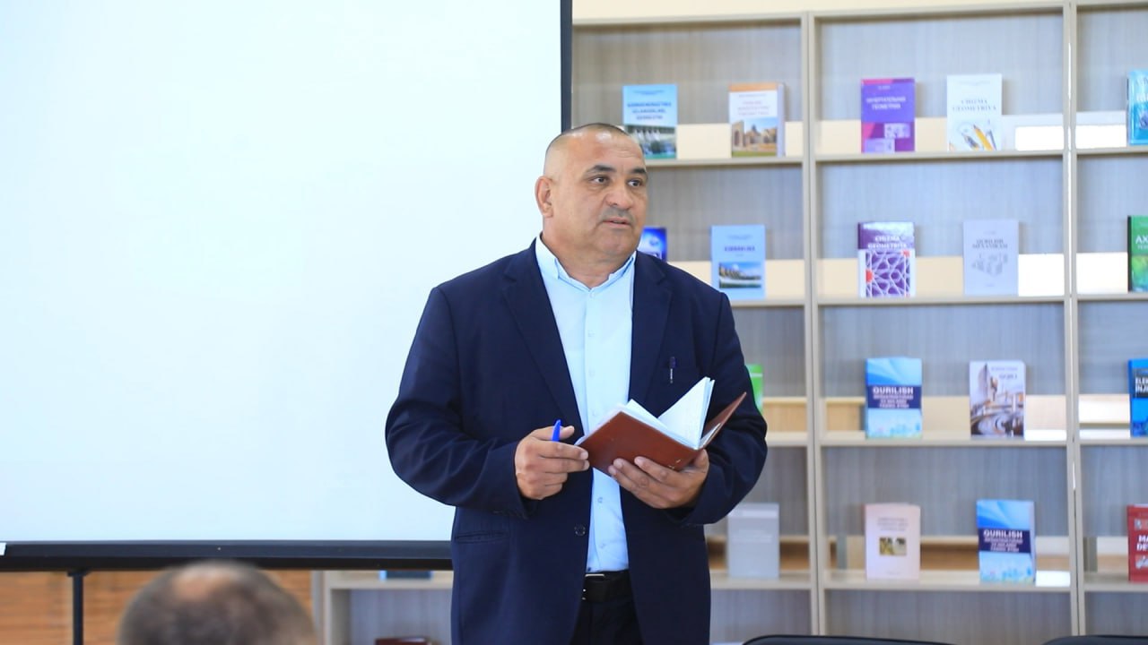 Yoʻl harakati xavfsizligi boshqarmasi xodimi bilan uchrashuv tashkil etildi; urdu.uz