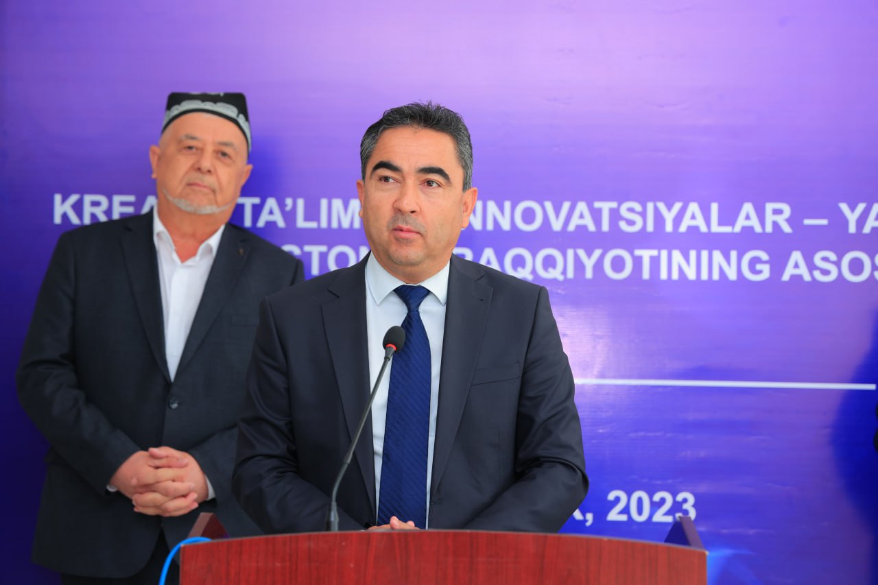 urdu.uz, “Kreativ ta’lim va innovatsiya – Yangi O‘zbekiston taraqqiyotining asosi” shiori ostidagi to‘rt kun davom etadigan “InnoWeek-2023” innovatsion g‘oyalar haftaligining ochilish marosim bo‘lib o‘tdi