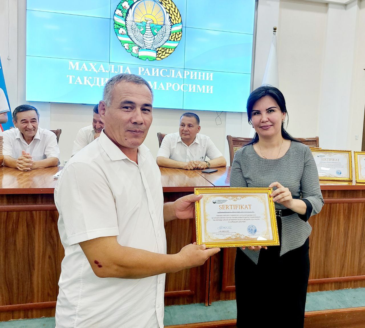 urdu.uz, Mahalla raislarining navbatdagi guruhlari uchun o'quvlar yakunlandi