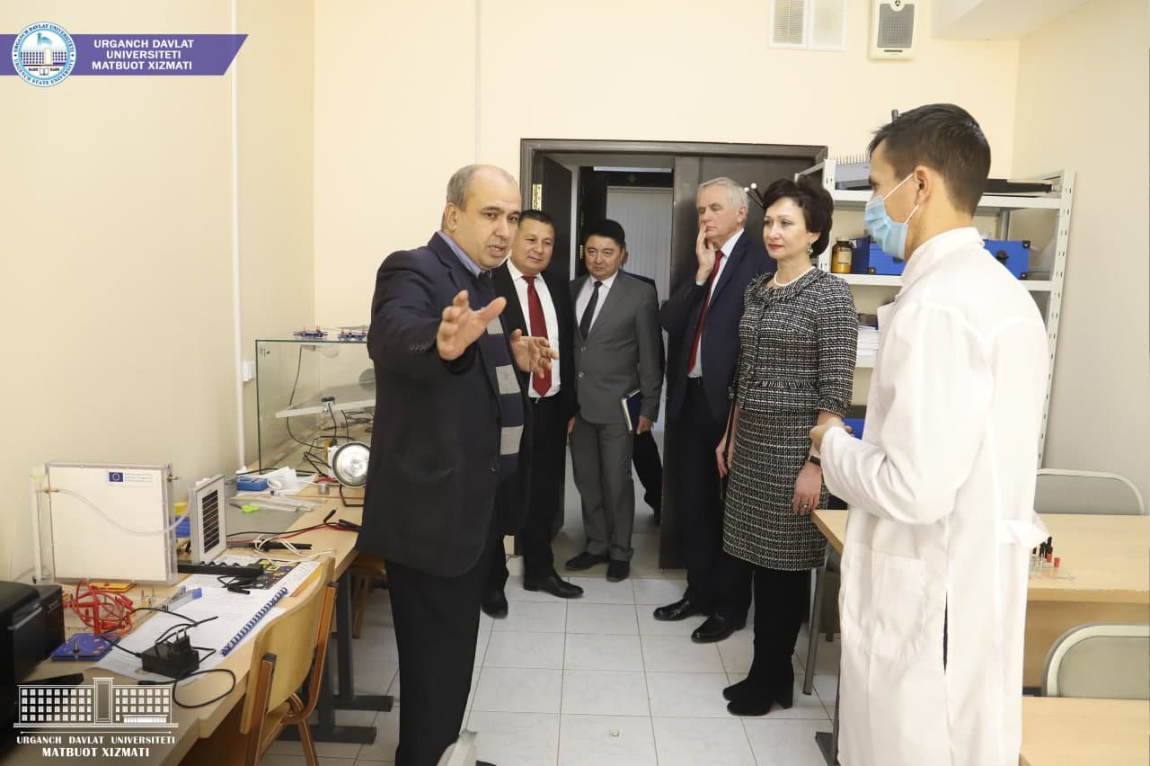 urdu.uz, Belarus Respublikasining Grodno davlat universiteti rektori Urganch davlat universitetida boʻldi