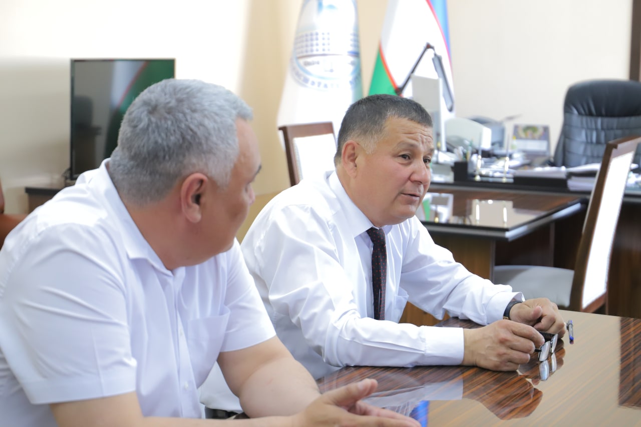 urdu.uz, Washington universiteti professori Sergey Lapin Urganch davlat universitetida boʻldi