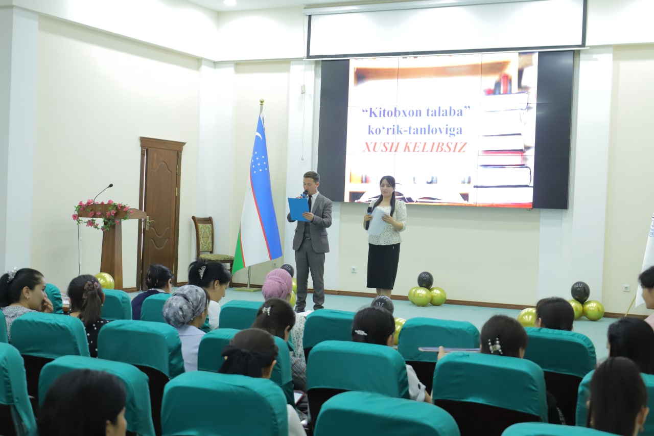 urdu.uz, Urganch davlat universitetida "Kitobxon talaba" ko'rik-tanlovi bo'lib o'tdi