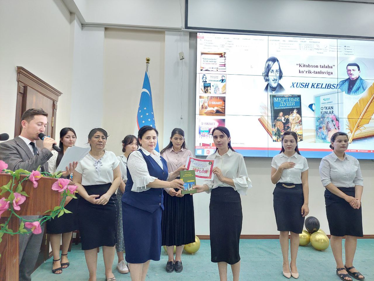 Urgench State University hosted a contest 