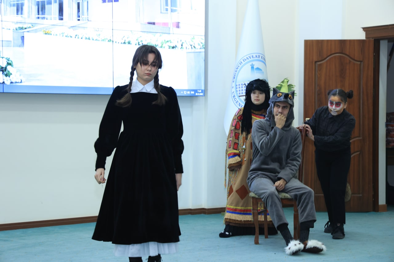 urdu.uz, Pedagogika fakulteti talabalarining bayram dasturi namoyish etildi