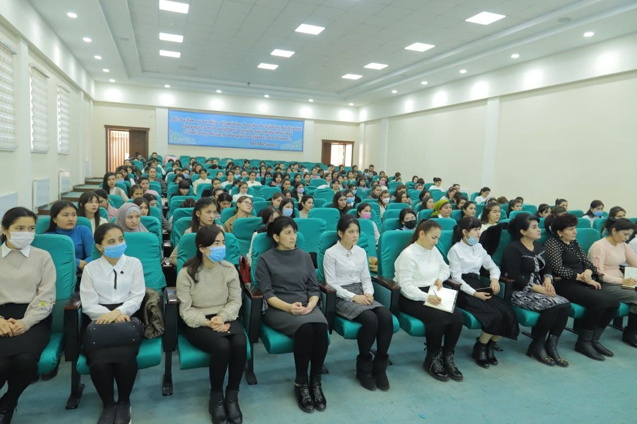 urdu.uz, Pedagogika fakultetida Adliya boshqarmasi bilan hamkorlikda tadbir tashkil etildi