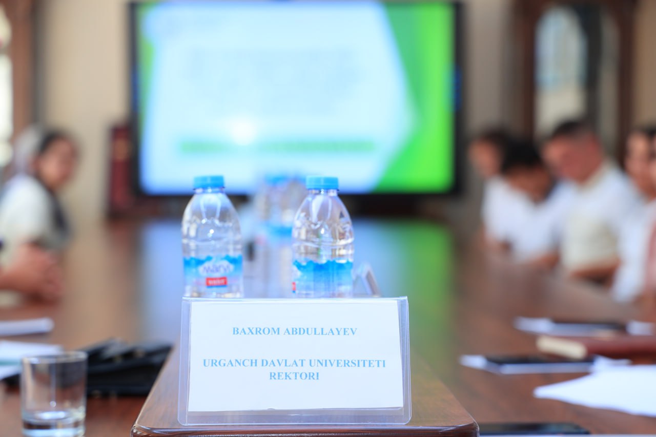 urdu.uz, Urganch davlat universitetida “Oliy taʼlim muassasasida 2023-2024 oʻquv yilida yangi ochilgan yoʻnalish va mutaxassisliklar hamda qabul kvotalari” mavzusida matbuot anjumani tashkil etildi