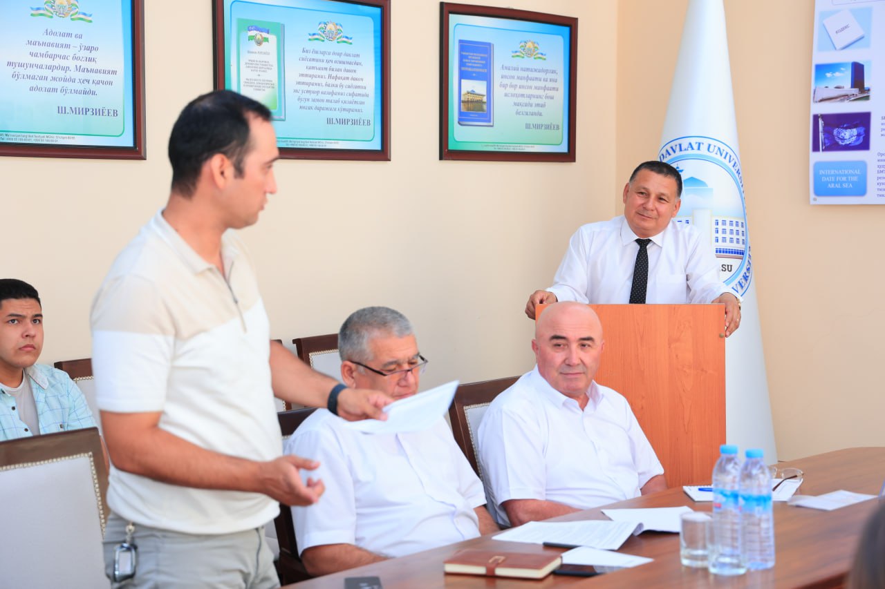 urdu.uz, Urganch davlat universitetida “Oliy taʼlim muassasasida 2023-2024 oʻquv yilida yangi ochilgan yoʻnalish va mutaxassisliklar hamda qabul kvotalari” mavzusida matbuot anjumani tashkil etildi