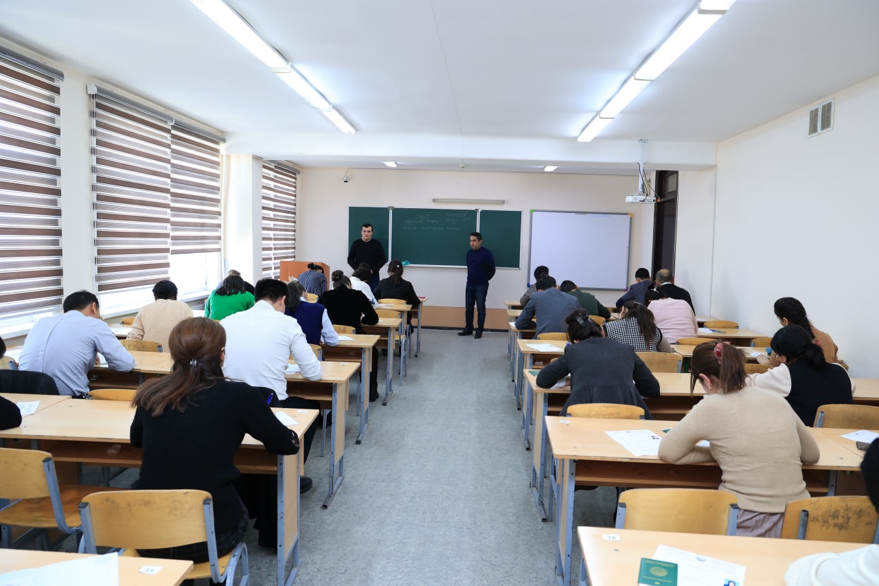 Entrance exams for basic doctoral studies have started at Urganch State University