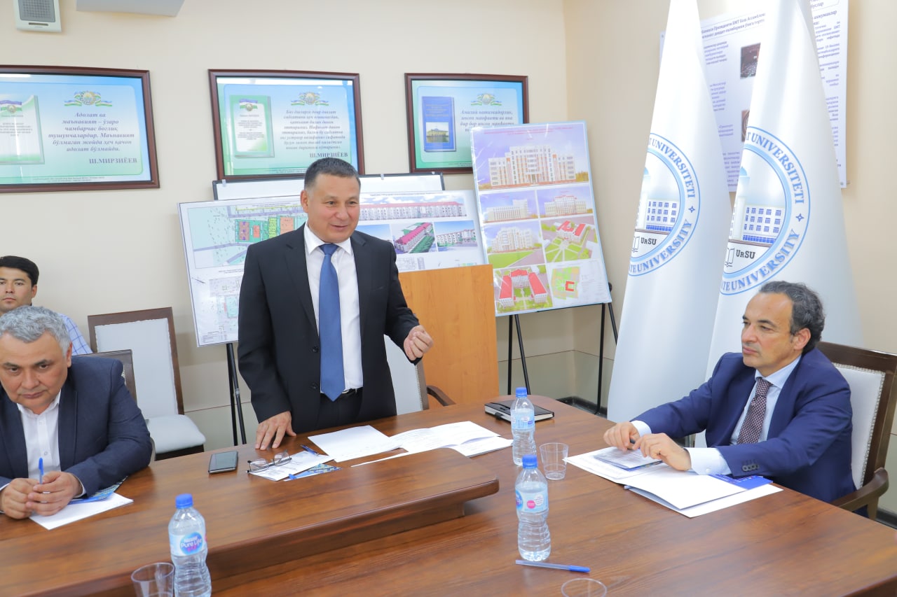urdu.uz, Italiya delegatsiyasi Urganch davlat universitetiga tashrif buyurdi