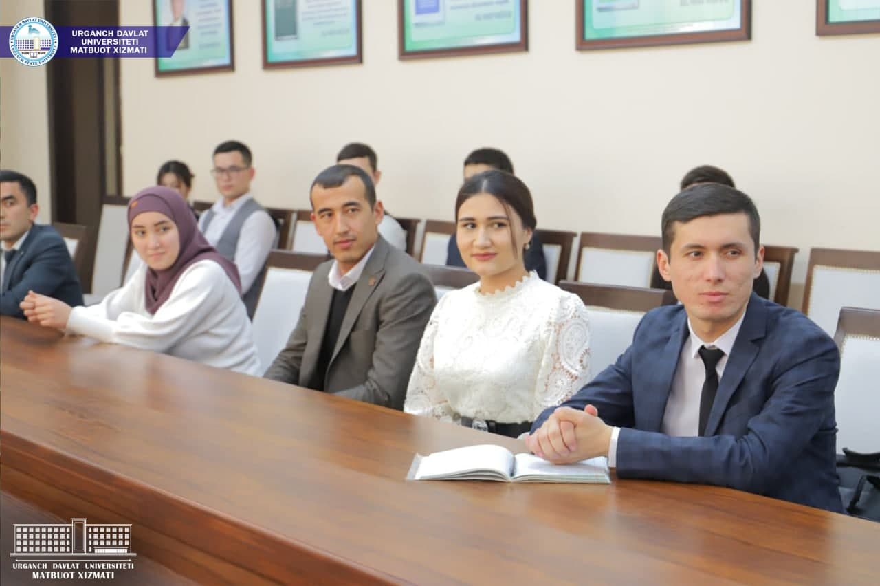 urdu.uz, Urganch davlat universiteti rahbariyati prezident va nomdor davlat stipendiyalar sohiblarini tabrikladi