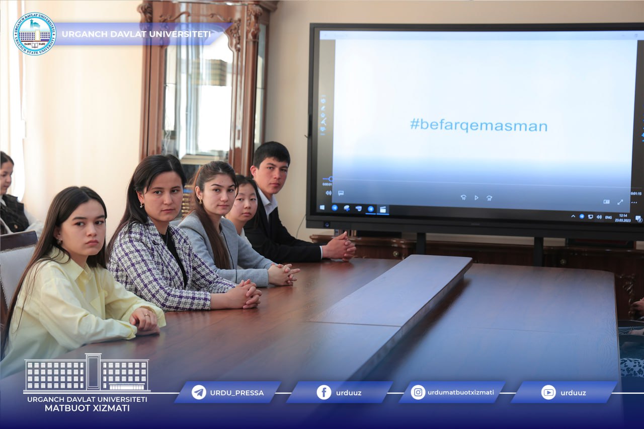 urdu.uz, “Referendum va yoshlar” mavzusida targʻibot tadbiri bo’lib o’tdi
