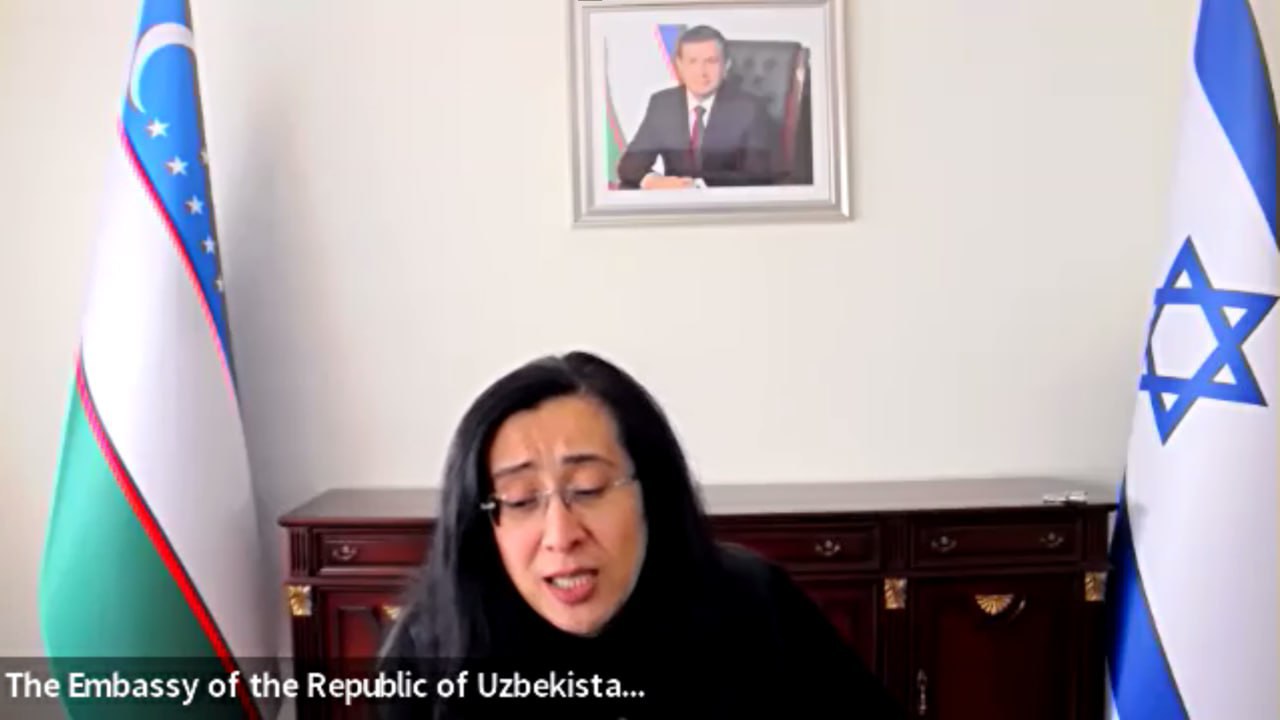 urdu.uz, Oʻzbekiston Respublikasining Isroildagi Favqulodda va muxtor elchisi bilan onlayn uchrashuv boʻlib oʻtdi