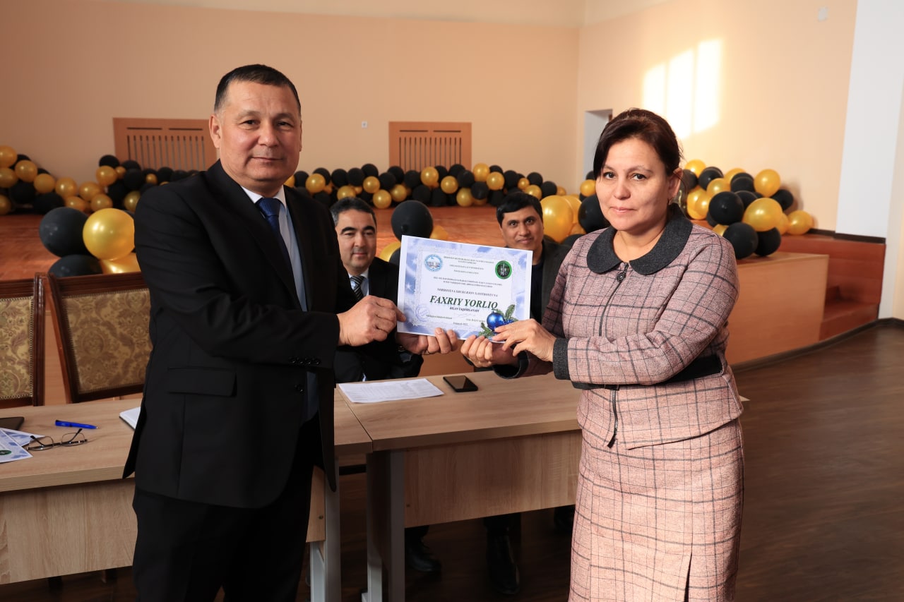 urdu.uz, Rektor Filologiya fakulteti jamoasi bilan uchrashdi