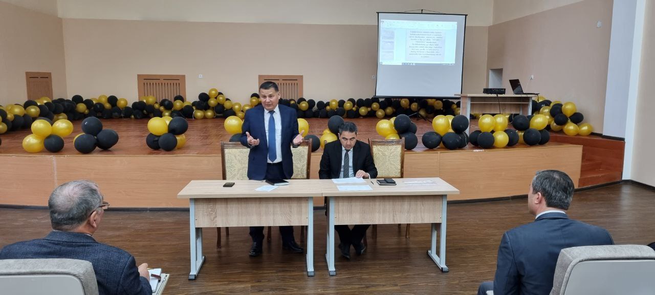 Rector of Urganch State University met with professors and teachers of Technical Faculty