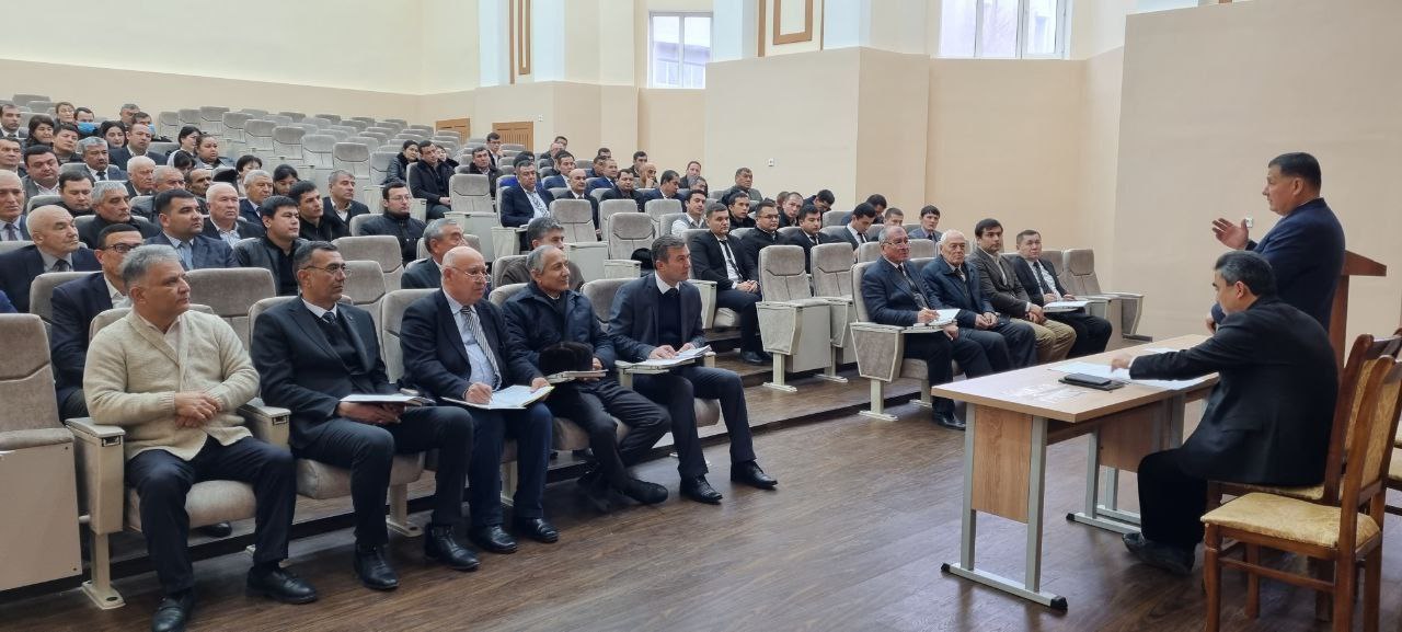 urdu.uz, Urganch davlat universiteti rektori Texnika fakulteti professor-oʻqituvchilari bilan uchrashdi