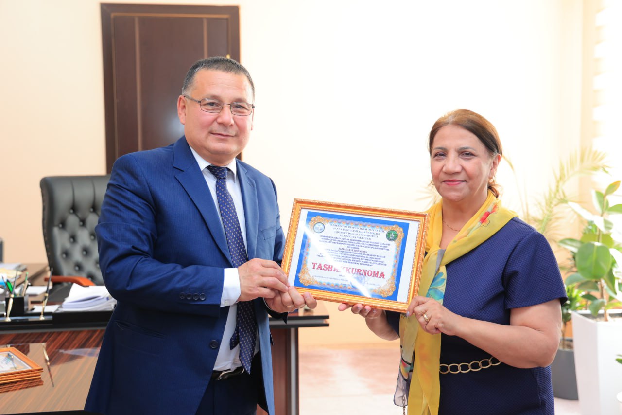 urdu.uz, UrDU rektorining hamkor xorijiy va respublika OTM professorlari bilan uchrashuvi boʻlib oʻtdi