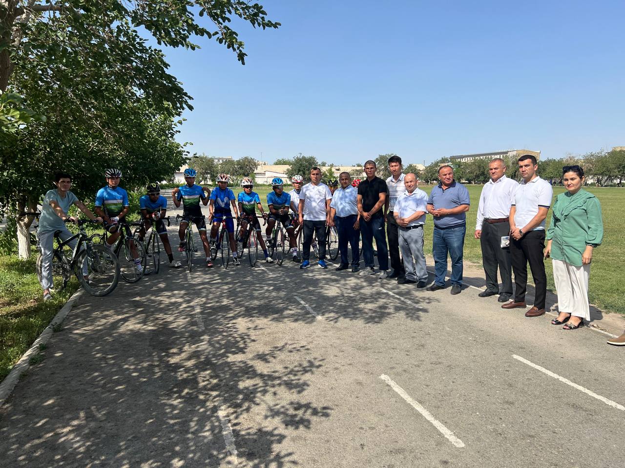 The Student League cycling competition was held