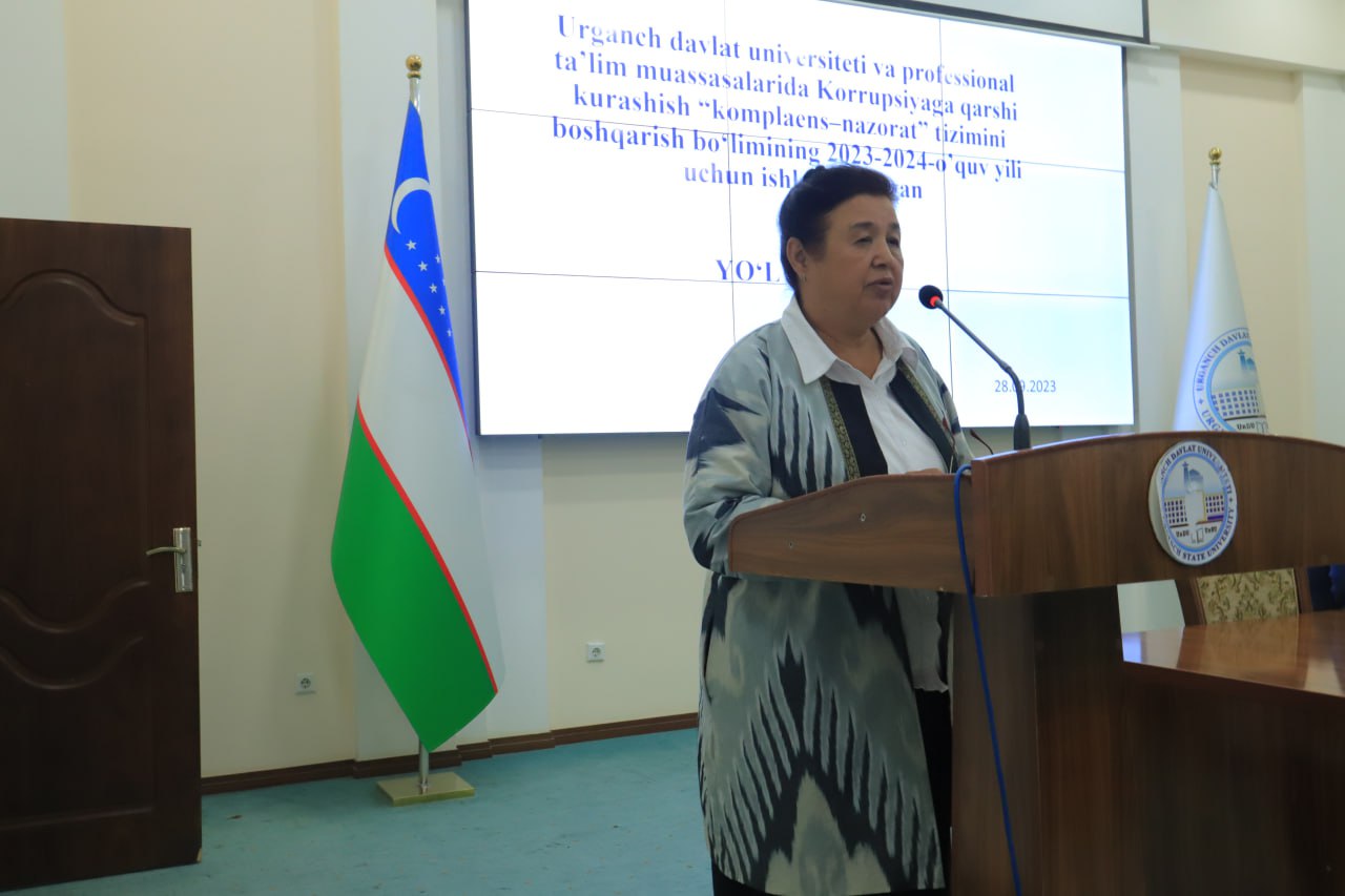 urdu.uz, Urganch davlat universiteti Kengashining 2-majlisi boʻlib oʻtdi   