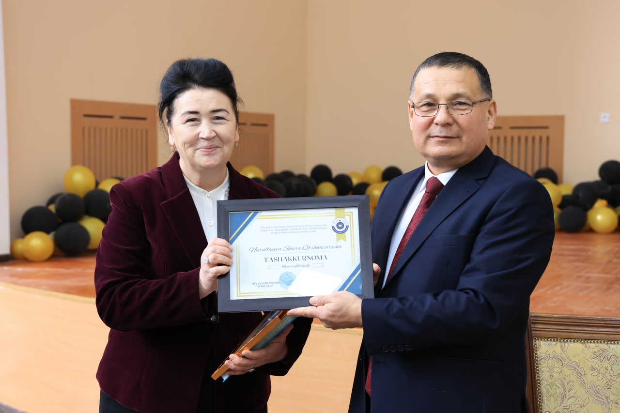 urdu.uz, Urganch davlat universiteti Ilmiy kengashining 5-majlisi boʻlib oʻtdi