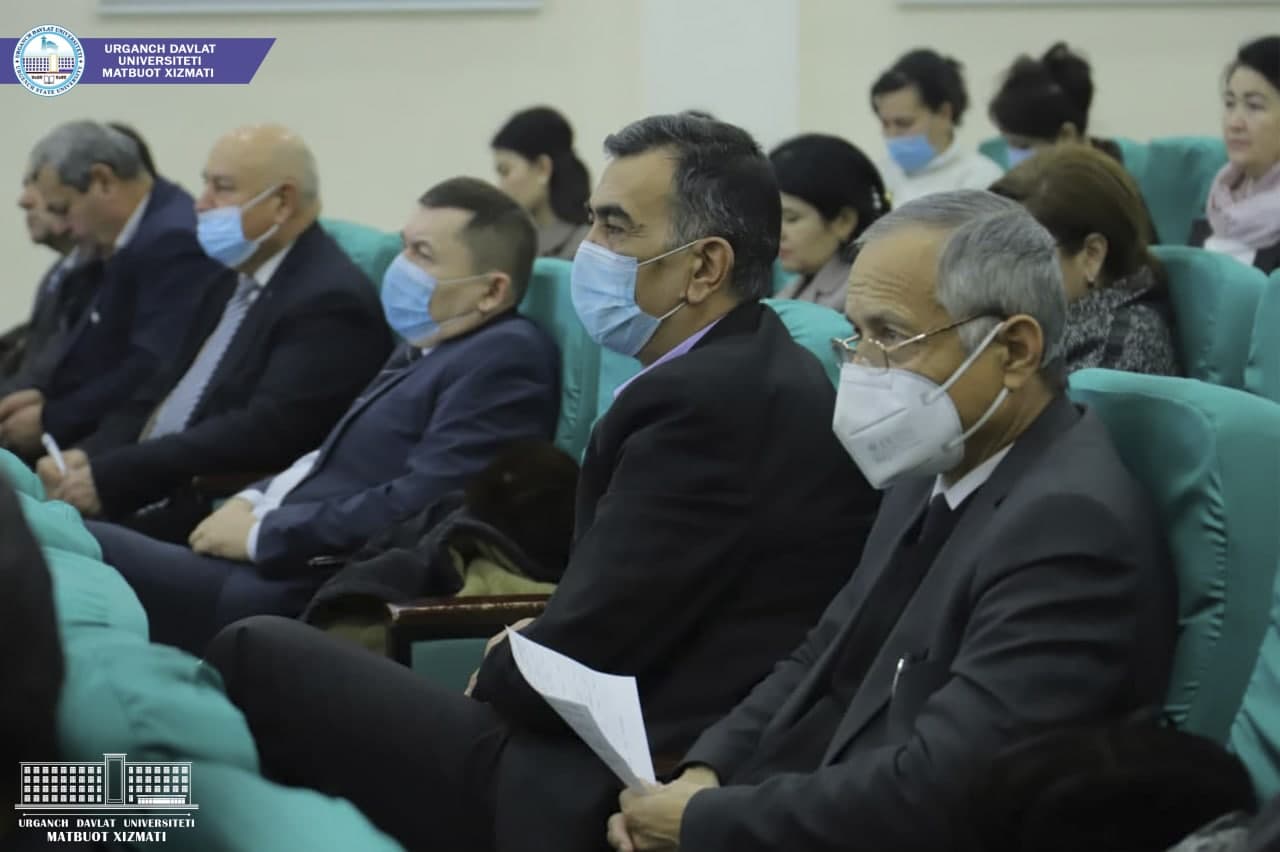 urdu.uz, Urganch  davlat  universiteti  kengashining 6-majlisi bo‘lib o‘tdi