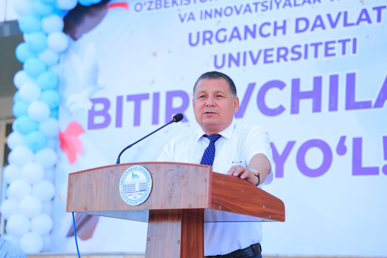 urdu.uz, Urganch davlat universiteti bitiruvchilariga diplomlar topshirildi